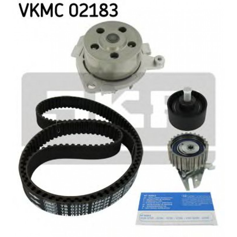 VKMC 02183 SKF - Насос охолоджуючої рідини + комплект зубчатого ремня